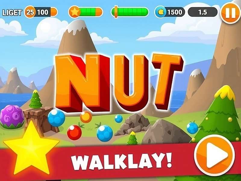 Nirvana Nut Blitz - Gameplay Screenshot Nirvana Nut Blitz Gameplay Screenshot